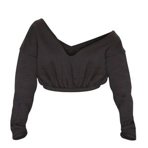 Pretty Little Thing off the shoulder sweater